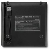 Optical Drive Case 12.7mm Black