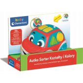 Interactive Shape and Color Sorting Car (Polish & English Language) Cl