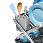 Good Grips Aluminum Fold Flat Dish Rack