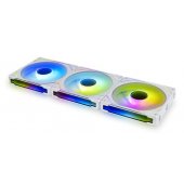 12RSLIN3W 120mm Case Fan White 3pcs