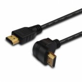 HDMI CABLE 1,5M V1,4 ANGULAR A M-A M CL-04