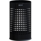 ALDA juoda šiukšliadėžė (A649A-05)