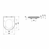 Pro slim, QR/ SC baltas