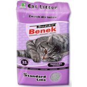 Żwirek dla kota Super Benek Standard Lawenda 25 l
