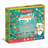 Look and Find Animals Board Game Polish Language Clementoni 50291