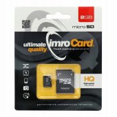 MicroSDHC 2GB Class 4 MicroSD/ 2G ADP