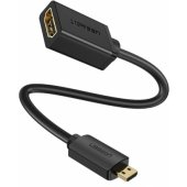 Adapter 20134 Micro HDMI to HDMI 20cm Black