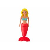 Mermaid Bath Wind Up Water Floating Turquoise Pink Doll MIX