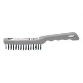 Yato wire brush 3-row steel wire plastic handle YT-.