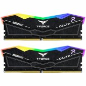 T-Force Delta RGB Black 2x16GB DDR5 6400MHZ DIMM FF3D532G6400HC32ADC01