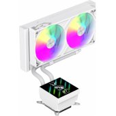 GLACIER 240 LCD WH Liquid Cooler White