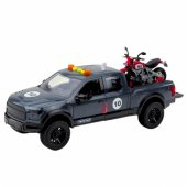 _7750020 Pickup Truck With Engine Lights Sounds Gray 1:12