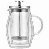 Teapot 350ml double glass