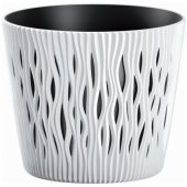 7267647 Sandy Round 22x26cm White