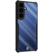 Quantum Stealth dėklas Samsung Galaxy S26 Plus, skaidrus-juodas