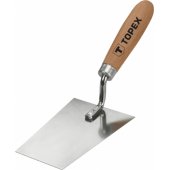 Topex trapecinė tinkavimo mentelė iš nerūdijančiojo plieno 160x80mm - 13A80