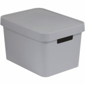 Curver Pojemnik Curver INFINITY 17L Jasny szary z przykrywką - 229241