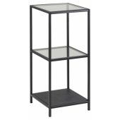 Shelf SEAFORD 35x37xH82,5cm, glass