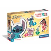 Mano pirmosios dėlionės 3-6-9-12 STITCH Clementoni 20595
