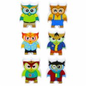 Lavinamasis žaidimas Owls Arcade loginis galvosūkis Domino, 18 vnt.