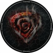 Tellur 400 Round Lava 100cm Black