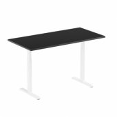 Height-adjustable desk Up Up Bjorn White/ Black
