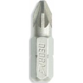Dedra Pozidriv atsuktuvo antgaliai PZ1x25mm, 10 vnt. plastikinėje dėžutėje (18A