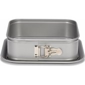 Patisse kształt skoku kwadratowy 24 cm stal srebrna
