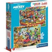 Clementoni Puzzle 2x60 Mickey and Friends 21620