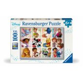 Ravensburger Disney Multicharacter vaikiška dėlionė, 100 dalių