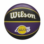 Wilson Wilson NBA Team Los Angeles Lakers Ball WTB1300XBLAL Black 7