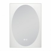 LED veidrodis VERONA, 50 x 70 cm, 2700-6500K, 12W, 1386Lm, IP44