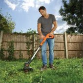 Black & Decker ST182320 brush cutter/ string trimmer Battery Black, Ora