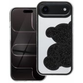 Teddy Bear dėklas iPhone 17 Air, juodas