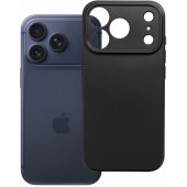 _8480041 Dėklas iPhone 18 Pro / 17 Pro, metalinė juoda