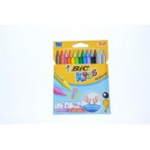 Bic BIC KIDS PLASTIDECOR vaškinės kreidelės, dėžutėje, 12 vnt. - 920299