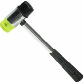 Dedra Sheet metal hammer 35mm, rubber/ plastic face, steel handle