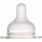 Silicone Teat for S-shaped bottle L (medium) 2pcs