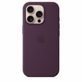 iPhone 16 Pro Silicone Case with MagSafe - Plum MYYM3ZM/ A