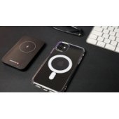 „Clear Jelly Magstick“ dėklas iPhone 16 Pro Max, skaidrus