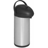 Termosas su pompa 4 l, juodas/ pilkas