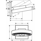 Rainfinity 250 3jet Chrome 26232000