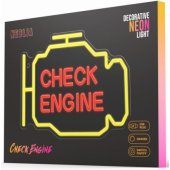 _4784563 Neon PLEXI LED CHECK ENGINE geltona raudona NNE21 Neolia