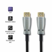HDMI cable v2.0 A male / HDMI A male, AOC, 30m