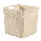 Basket Jute Cream 17L 28x28x27cm