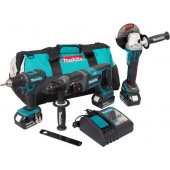 Zestaw elektronarzędzi Makita 9-elementowy (DLX3078TX1)