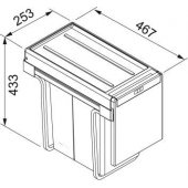 SP Waste System Cube 30 134.0039.554