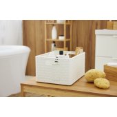 Country A4 in 18 L, rattan look, white