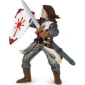 Papo Lancelot figurine red