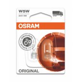 Osram Żarówka samochodowa 24V 5W W2.1x9.5d W5W (2845)